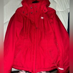 Abercrombie & Fitch Red Jacket - Stylish & Trendy